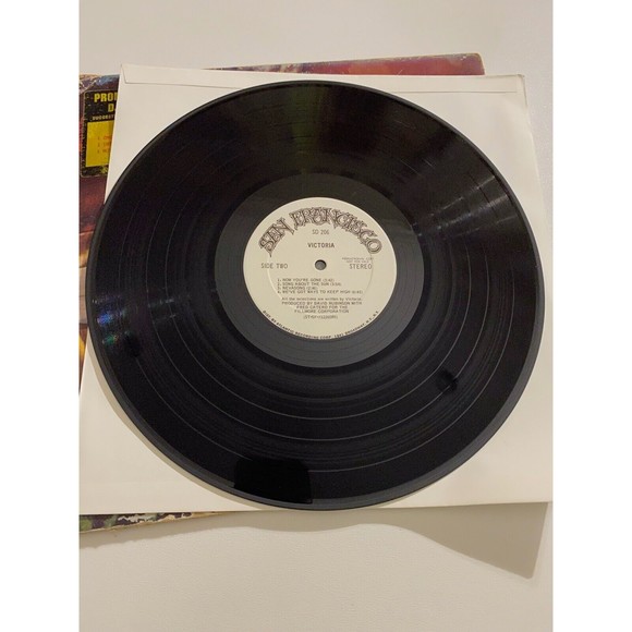 Victoria 1971 LP Promotional DJ Copy San Francisco SD 206 White Label VG+ - Picture 6 of 7